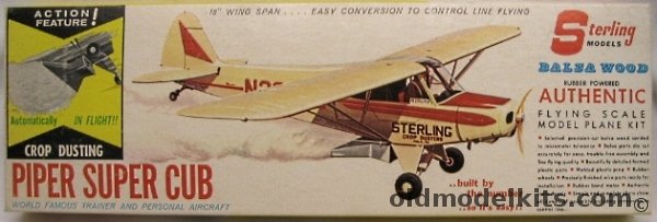 Sterling Piper Super Cub Crop Duster - 18 inch Wingspan, A7