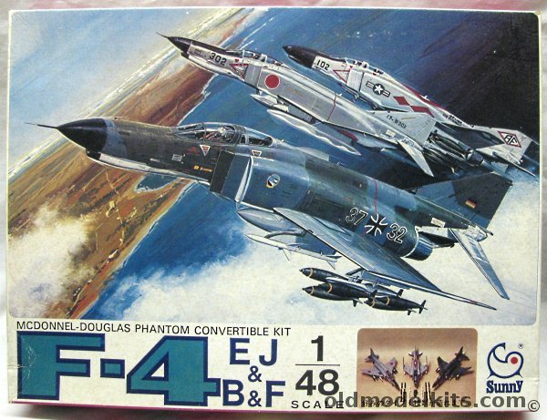 Sunny 1/48 McDonnell Douglas F-4EJ / F-4B / F-4F Phantom II - Luftwaffe ...