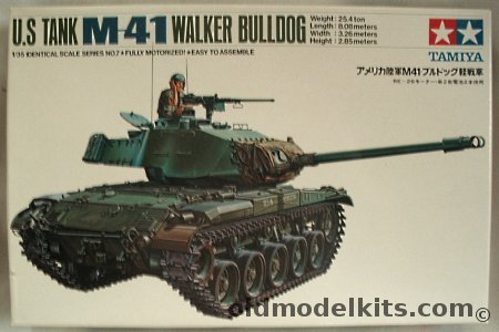 Tamiya 1/35 Walker Bulldog M-41 Motorized Tank, MT107-450