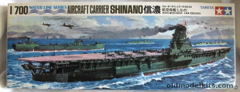 Tamiya 1/700 IJN Aircraft Carrier Shinano, WLA024-500