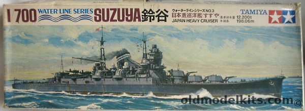 Tamiya 1/700 IJN Suzuya Heavy Cruiser, WLC003-275