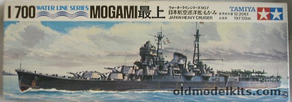 Tamiya 1/700 IJN Mogami Heavy Cruiser, WLC007-275