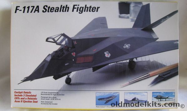 Testors 1/72 F-117A Stealth Fighter - 37th TFW / 792 Major Ross Mulhare ...